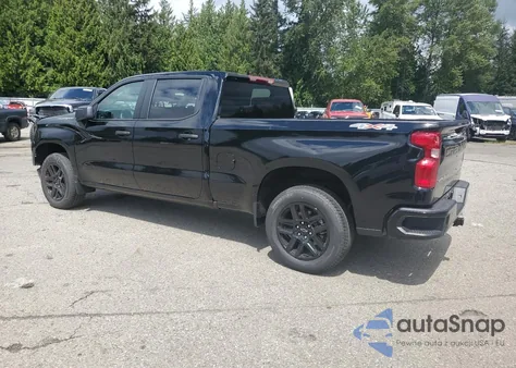 2025 Chevrolet Silverado K1500 Custom из США, поврежденный, VIN 3GCPKBEK9SG284659